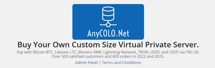 AnyColo.net Review 2025 – Ultimate Custom VPS Hosting with Crypto Payments